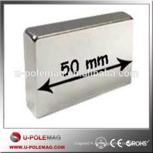 Gesinterter N48 F50 * 25 * 13mm Block Neodym Magnet